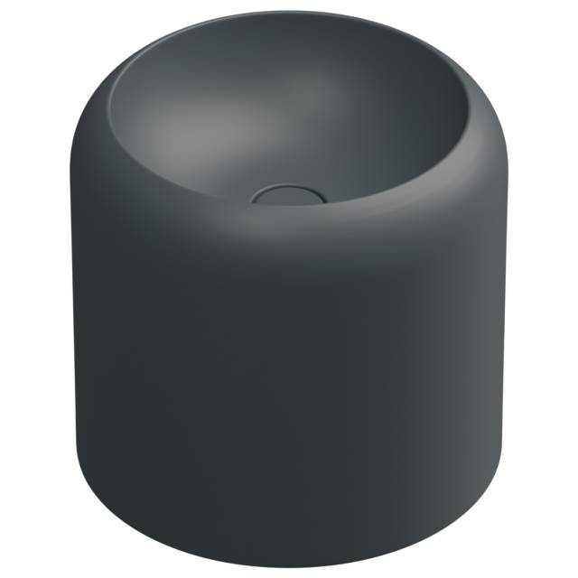 Раковина накладная 42 см GSG Ceramic Design Petra PELAVSECOLFS028, Ebano Matt