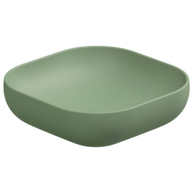 Раковина накладная 45 см GSG Ceramic Design Easy EALAVQU45031, Salvia Matt