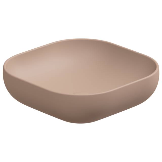 Раковина накладная 45 см GSG Ceramic Design Easy EALAVQU45032, Cipria Matt