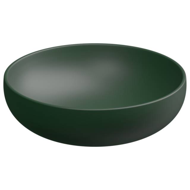 Раковина накладная 45 см GSG Ceramic Design Easy EALAVRO45036, Smeraldo Matt