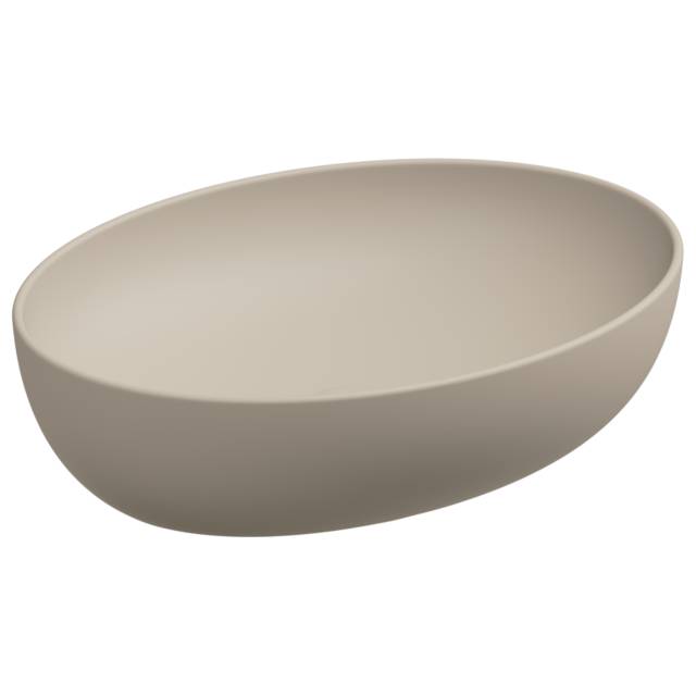 Раковина накладная 55x42 см GSG Ceramic Design Easy EALAVOV55034, Sabbia Matt