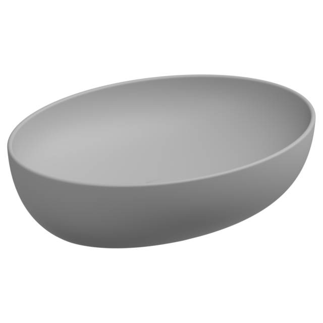 Раковина накладная 55x42 см GSG Ceramic Design Easy EALAVOV55033, Perla Matt