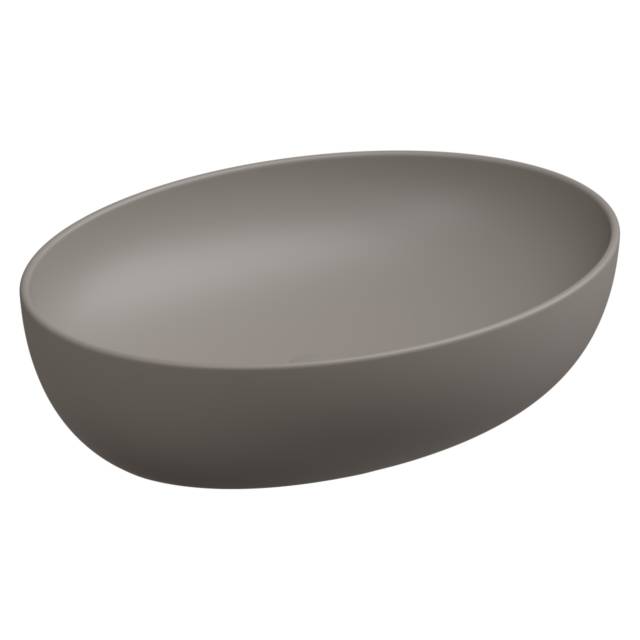 Раковина накладная 55x42 см GSG Ceramic Design Easy EALAVOV55030, Cashmere Matt