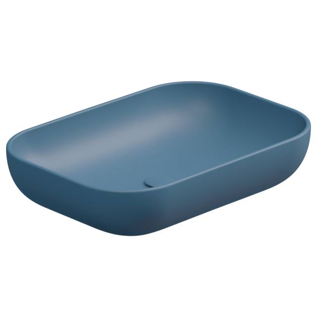 Раковина накладная 60x42 см GSG Ceramic Design Easy EALAVRE60027, Denim Matt