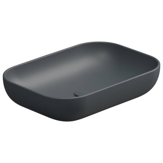 Раковина накладная 60x42 см GSG Ceramic Design Easy EALAVRE60028, Ebano Matt