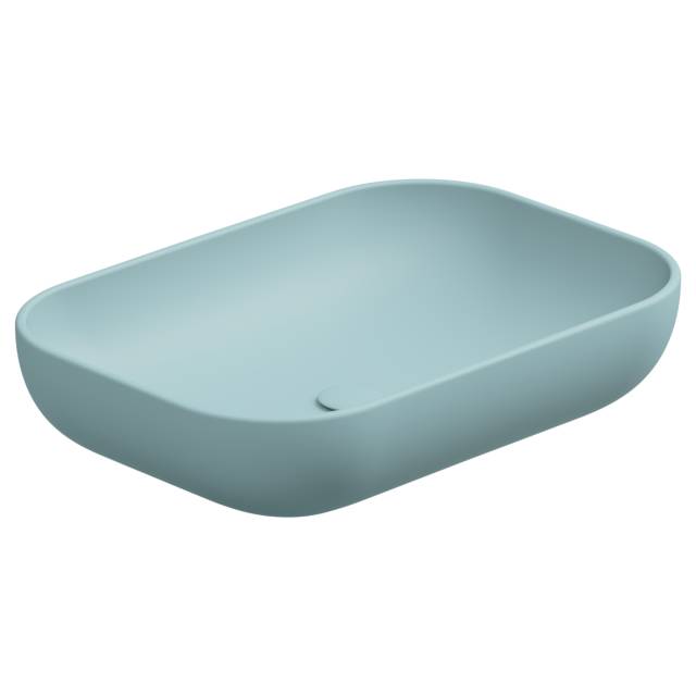 Раковина накладная 60x42 см GSG Ceramic Design Easy EALAVRE60037, Ice Matt