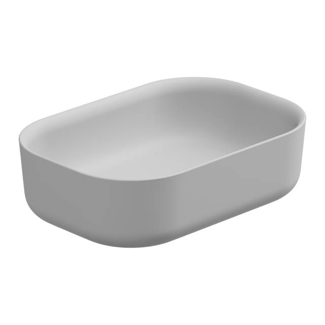 Раковина накладная 60x42 см GSG Ceramic Design Hit! HILAVRE60001, белый матовый