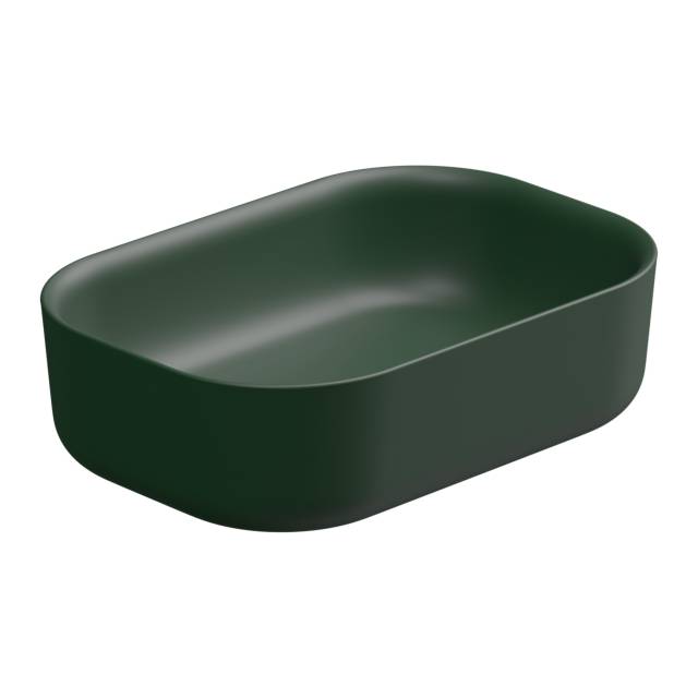 Раковина накладная 60x42 см GSG Ceramic Design Hit! HILAVRE60036, Smeraldo Matt