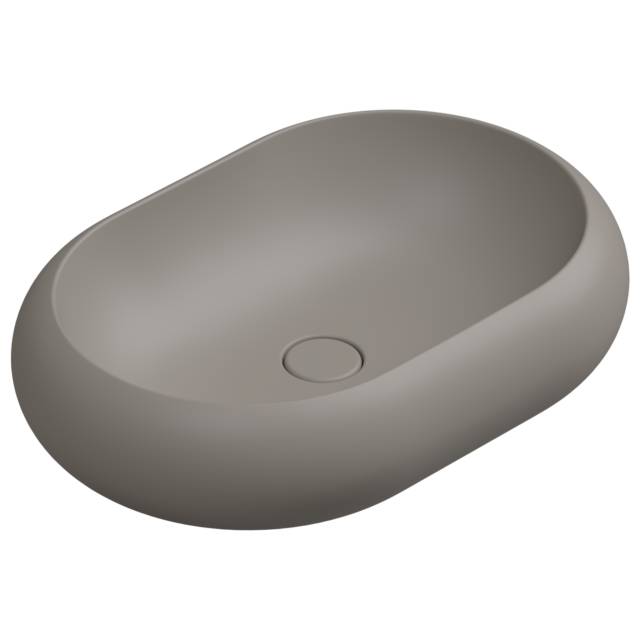 Раковина накладная 60x42 см GSG Ceramic Design Petra PELAV60030, Cashmere Matt