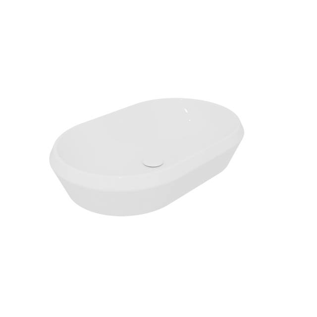 Раковина накладная 65х42 см GSG Ceramic Design Cruise CRLAVOV65000, белый глянцевый