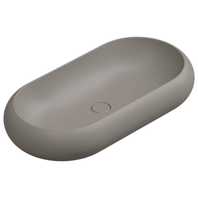 Раковина накладная 80x42 см GSG Ceramic Design Petra PELAV80030, Cashmere Matt