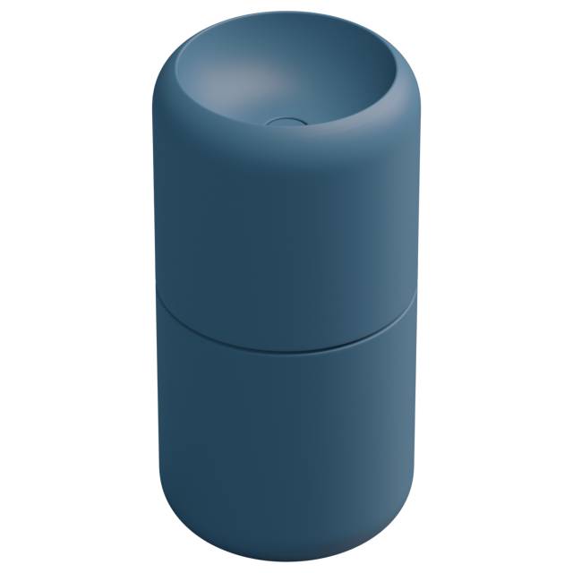 Раковина напольная 42 см GSG Ceramic Design Petra PELAVCOLFS027, Denim Matt