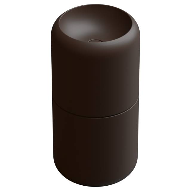 Раковина напольная 42 см GSG Ceramic Design Petra PELAVCOLFS035, Cacao Matt