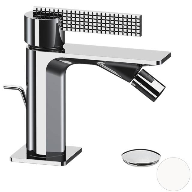 Смеситель для биде Daniel Club ANC60414, белый матовый