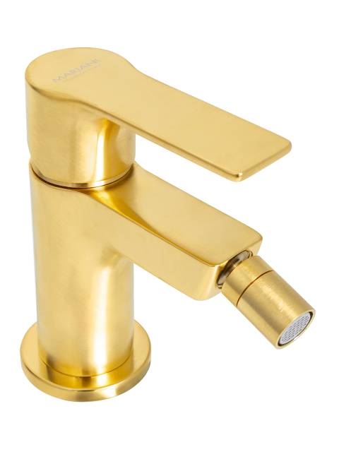 Смеситель для биде Mariani Kali A22493KL12, золото брашированное