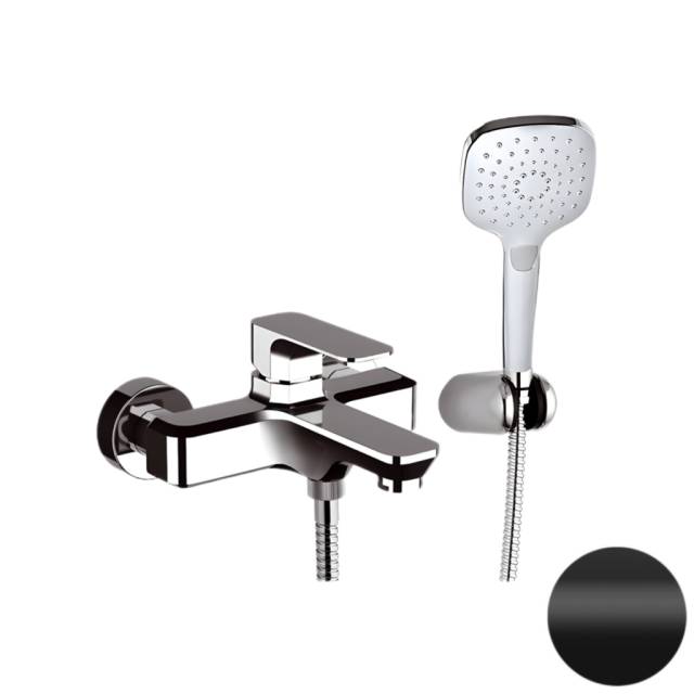 Смеситель для ванны Daniel Tiara TA61015, чёрный матовый