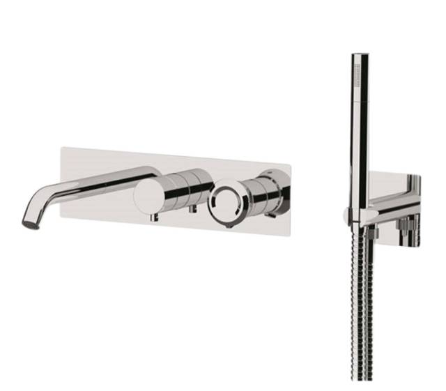 Смеситель для ванны Remer Element ET53D2WB