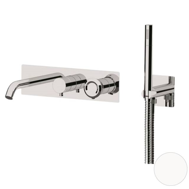 Смеситель для ванны Remer Element ET53D2WBBO, белый матовый