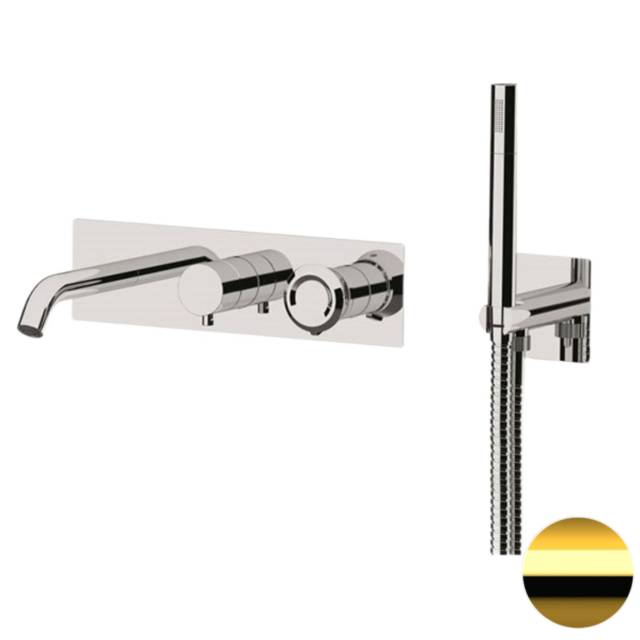 Смеситель для ванны Remer Element ET53D2WBDO, золото глянцевое