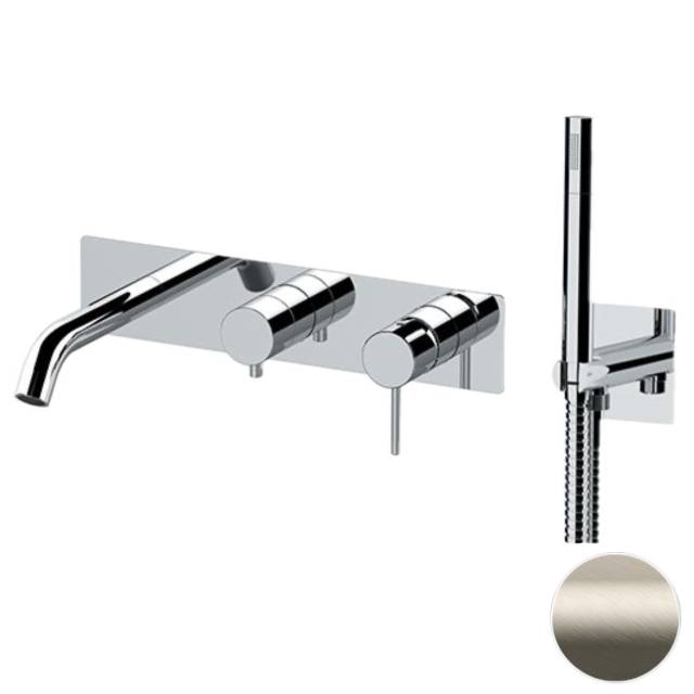 Смеситель для ванны Remer X Style X53D2WBXV, сталь