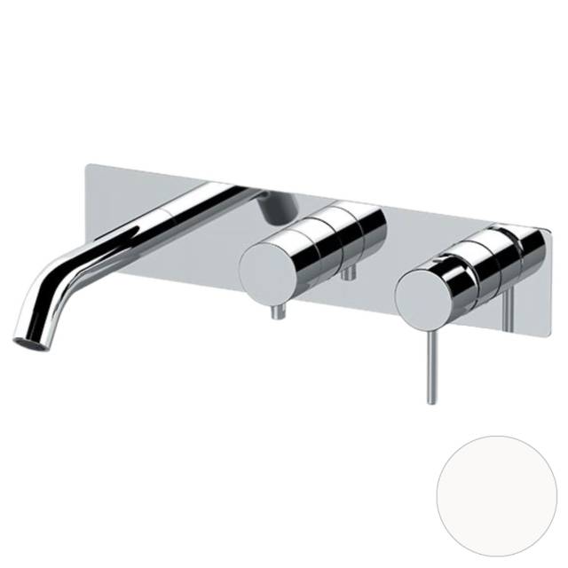 Смеситель для ванны Remer X Style X54D3WBBO, белый матовый