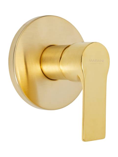 Смеситель для душа Mariani Kali B22179KL, золото брашированное