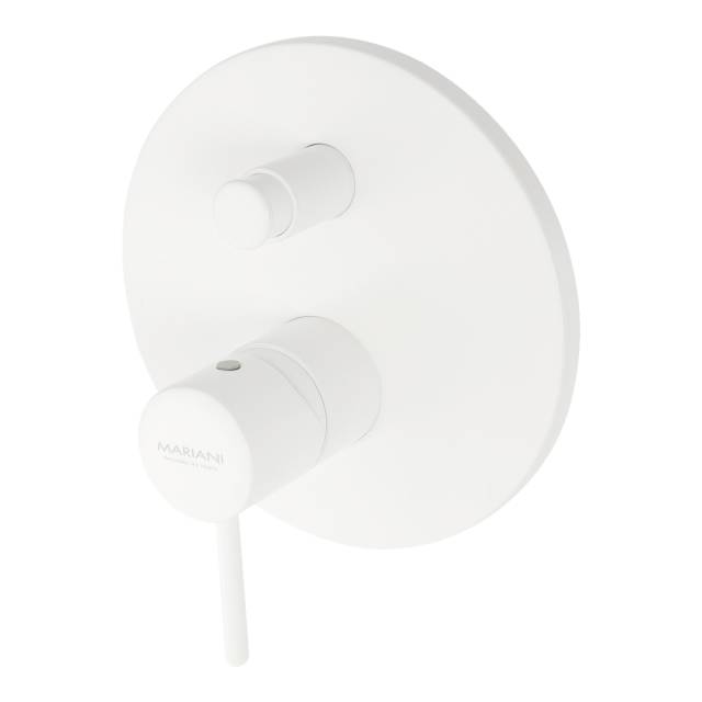 Смеситель для душа Mariani Next B37173NS, белый матовый