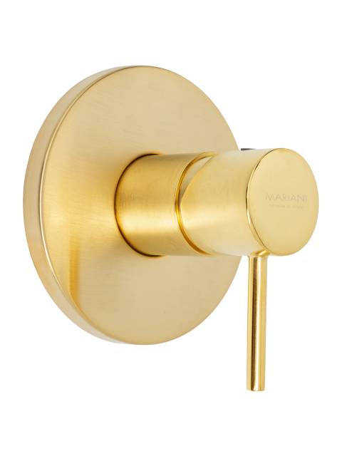 Смеситель для душа Mariani Next B22179NS, золото брашированное