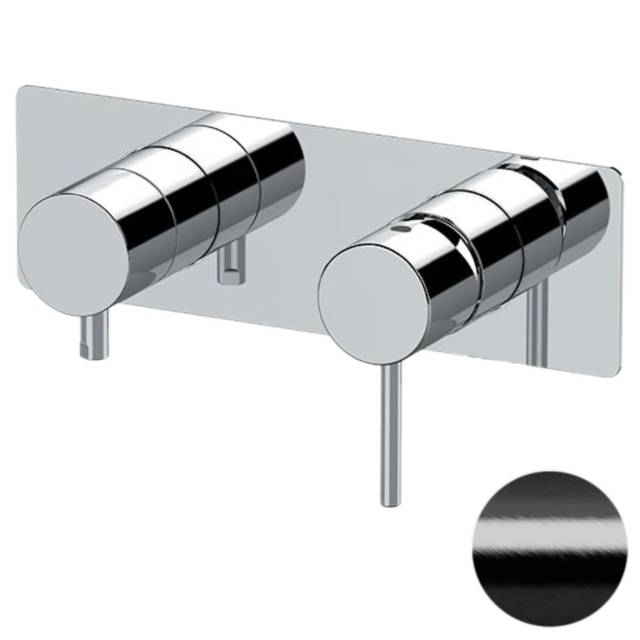 Смеситель для душа Remer X Style X92ZWBCFP, черный брашированный хром