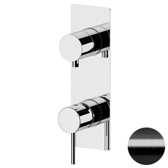 Смеситель для душа Remer X Style X93WBCFP, черный брашированный хром