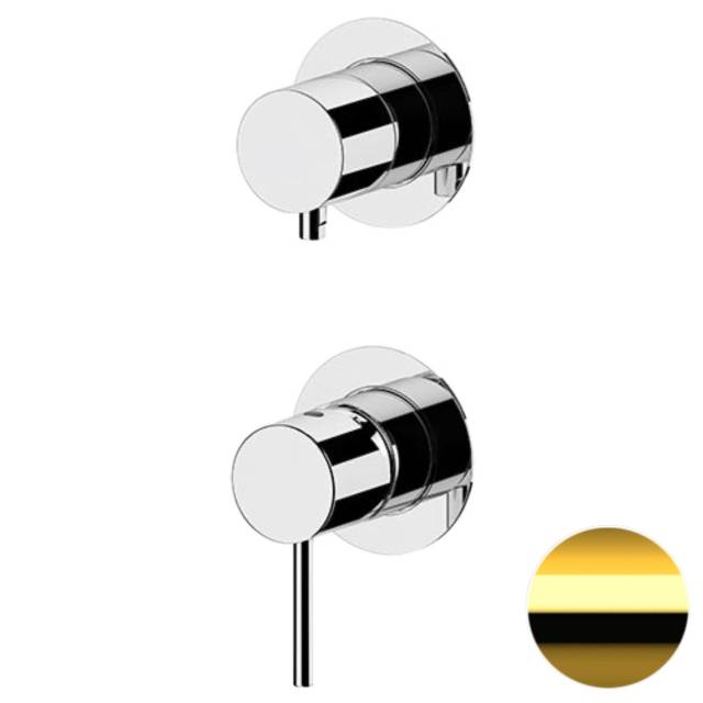 Смеситель для душа Remer X Style X93PWBDO, золото глянцевое