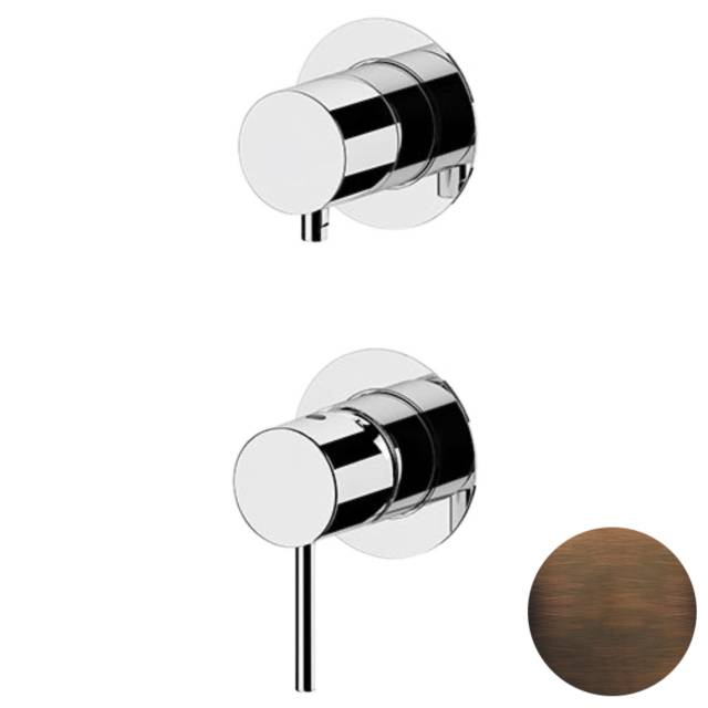 Смеситель для душа Remer X Style X93PWBBR, бронза масляная