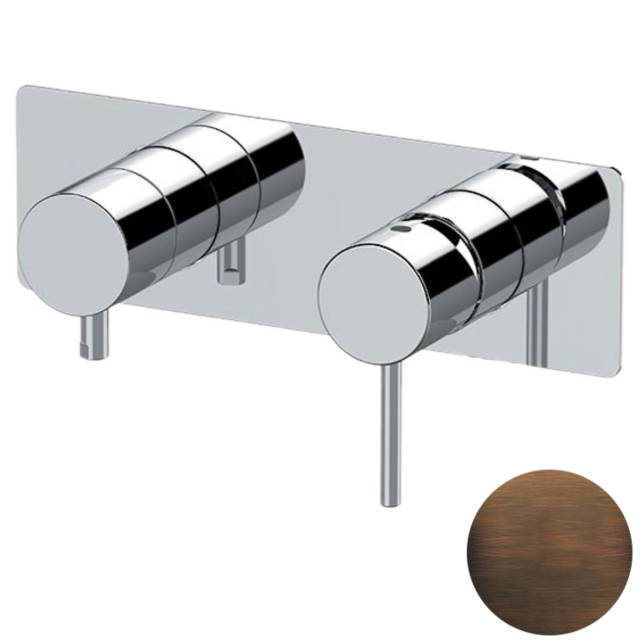 Смеситель для душа Remer X Style X93ZWBBR, бронза масляная