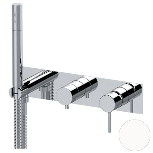 Смеситель для душа Remer X Style X97D2WBBO, белый матовый