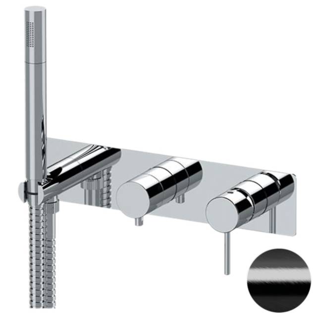Смеситель для душа Remer X Style X97D2WBCFP, черный брашированный хром