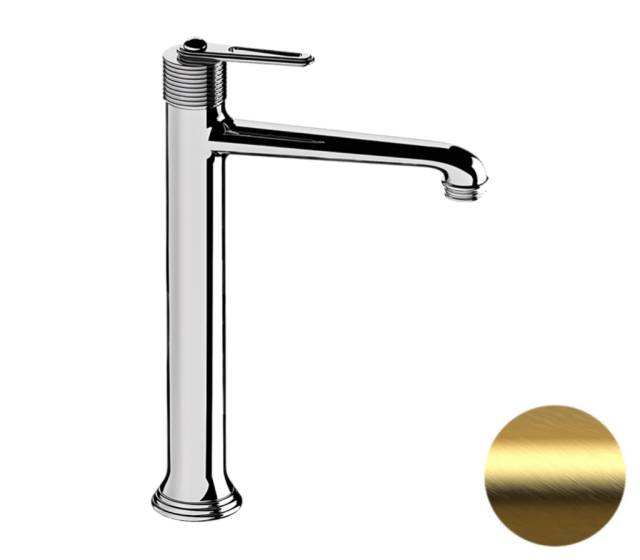 Смеситель для раковины Daniel Brooklyn BY607BDP, золото брашированное