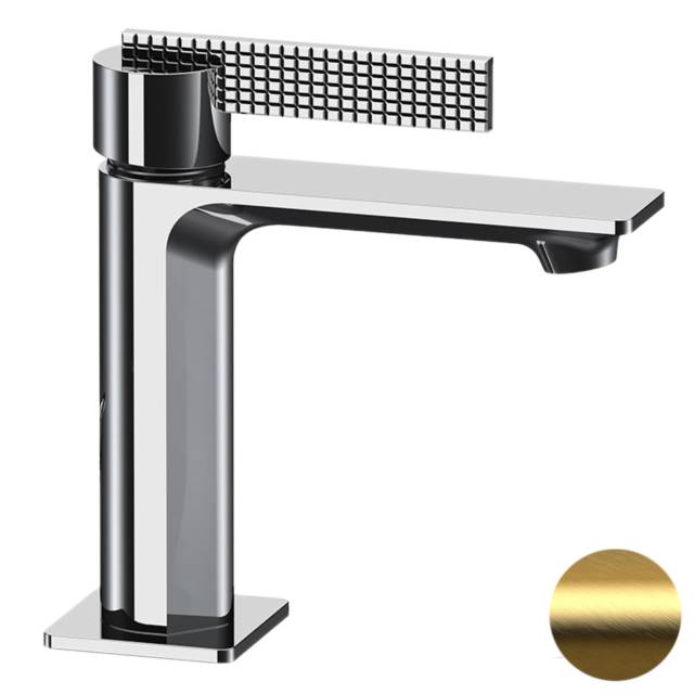 Смеситель для раковины Daniel Club ANC606NDP, золото брашированное