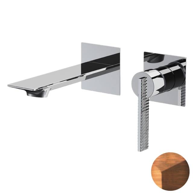 Смеситель для раковины Daniel Club ANC632P64, медь состаренная