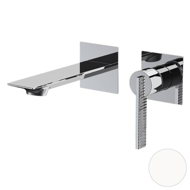 Смеситель для раковины Daniel Club ANC632P14, белый матовый