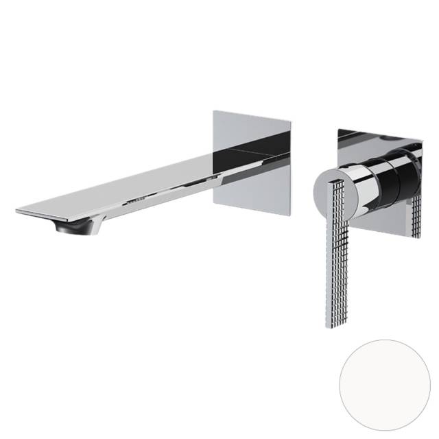 Смеситель для раковины Daniel Club ANC632PL14, белый матовый