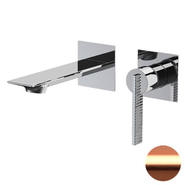 Смеситель для раковины Daniel Club ANC632PRP, медь брашированная