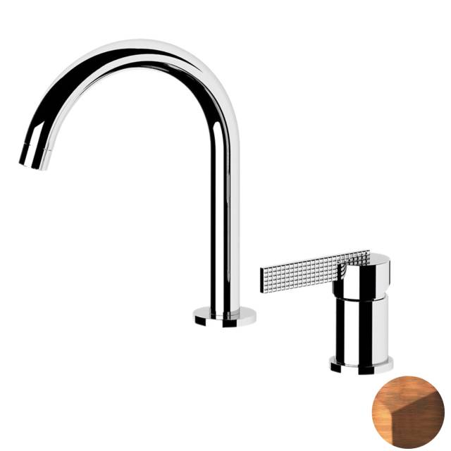 Смеситель для раковины Daniel Club ANC65564, медь состаренная