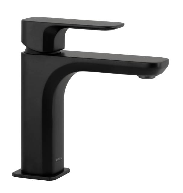 Смеситель для раковины Daniel Tiara TA606N15, чёрный матовый