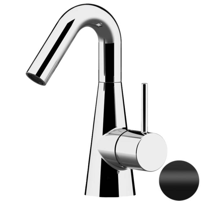 Смеситель для раковины Daniel Swing SG606N15, чёрный матовый