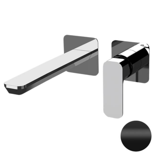 Смеситель для раковины Daniel Tiara TA632PL15, чёрный матовый