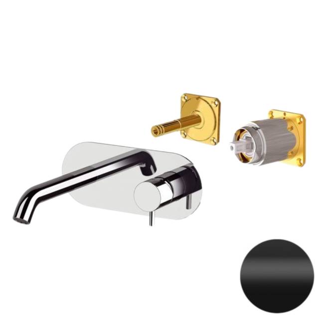 Смеситель для раковины Daniel Tokyo TK632KB15, чёрный матовый