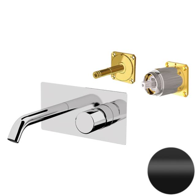 Смеситель для раковины Daniel Trilogy TG632KB15, чёрный матовый