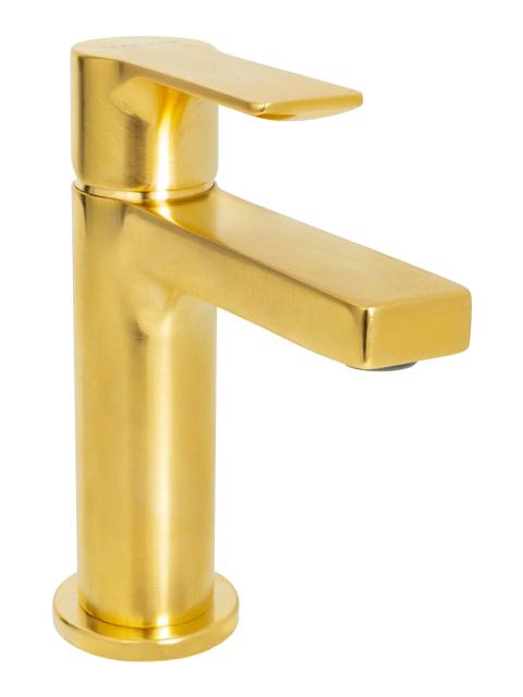 Смеситель для раковины Mariani Kali A22380KL12, золото брашированное