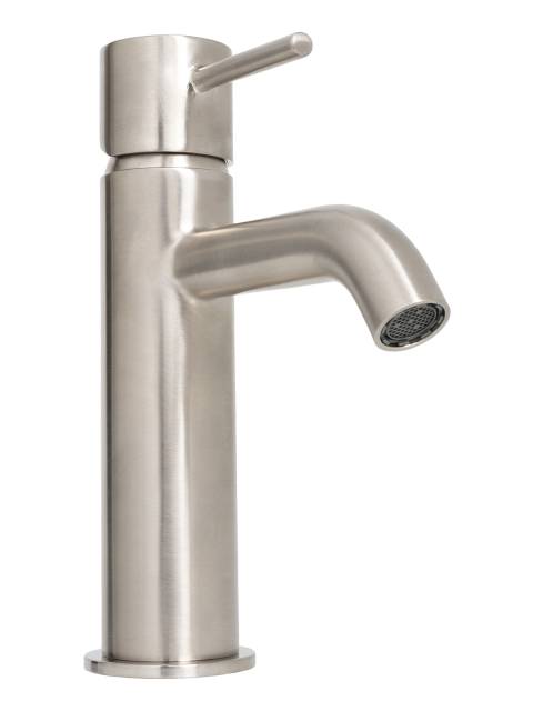 Смеситель для раковины Mariani Next A16380NS12, нержавеющая сталь