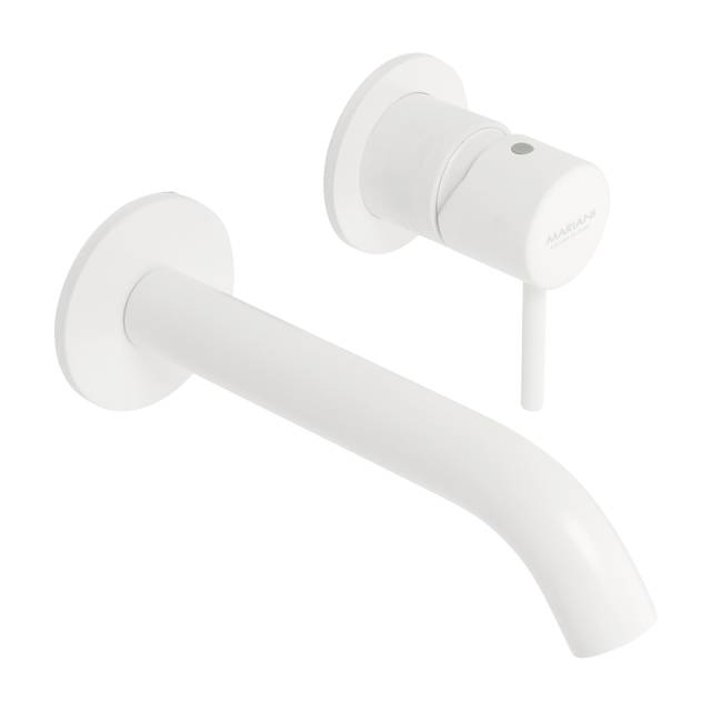 Смеситель для раковины Mariani Next B37565NSP, белый матовый